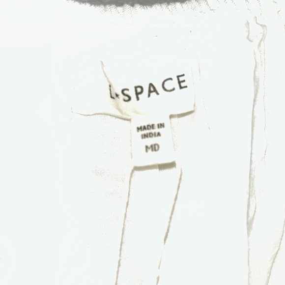 L*SPACE Rosita Cream Dress Size M - Picture 10 of 10